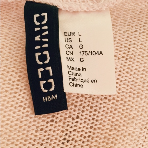 💗H&M Just Don't Care Pink Fluffy Letter Sweater💗 - Picture 6 of 6